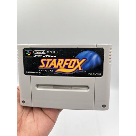 Super Famicom STAR FOX Nintendo Cartridge Only sfc - Picture 1 of 8